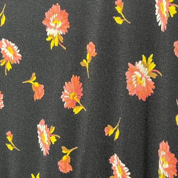 Ingrid & Isabel Maternity Black Floral Maxi Dress Small - Picture 5 of 11